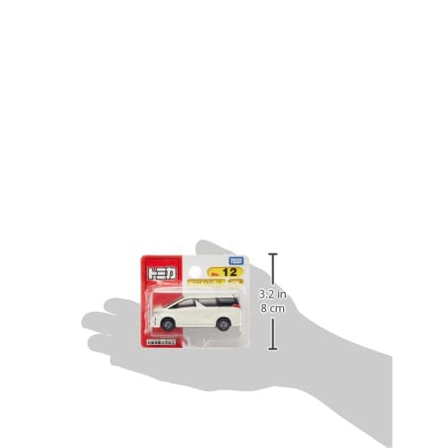 TAKARA TOMY "Tomica No.12 Toyota Alphard (blister Package)" Mini Car Car Toy 3 Years Old and Over Blister Package Passes Toy Safety Standards ST Mark