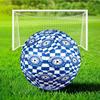 Soccer Club Emblem Design Printed Size 5 Soccer Ball - Durable, Machine-stitched, Soft and Comfortable, Suitable for Training and Matches Gift