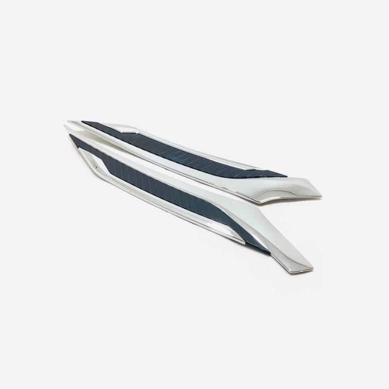 For Toyota RAV4 RAV 4 XA50 - Hybrid ABS Car Headlight Leaf Board Decoration On Shark Gills Trim External Accessories
