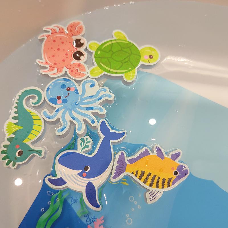Summer Baby Bath Toys Alphanumeric Letter Animal Puzzle Soft Eva Kids Baby Bathroom Water Toys Baby Toys For 0 12 Months 1 Years