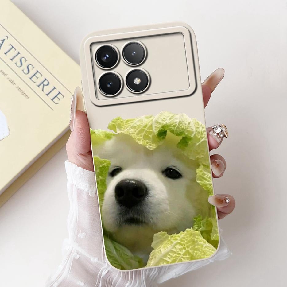 For Xiaomi Poco X6 Pro 5G Case Cute Panda Cartoon Cover Soft Silicone Phone Case For Xiaomi Poco X6 Neo PocoX6 Pro Fundas Bumper