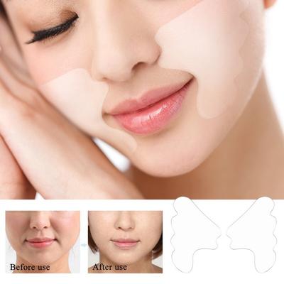 Facial Lip Wrinkle Remover Pad Reusable Grade Silicone Nasolabial Folds Anti-aging Mask Prevent Face Wrinkle