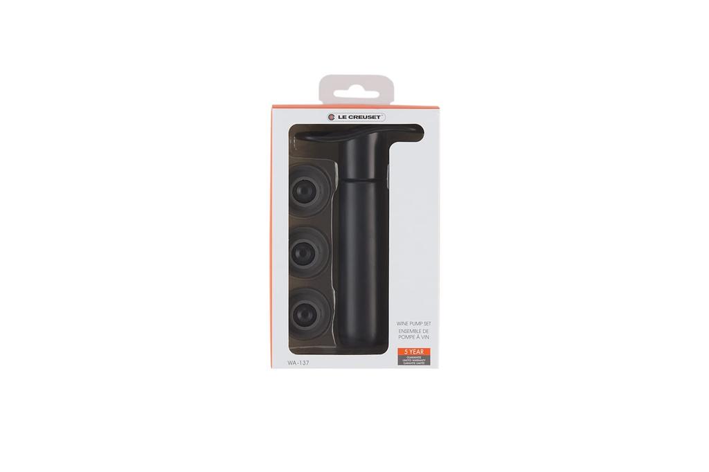 Le Creuset Wine Pump WA137 Black Beaujolais Nouveau Japanese [Official Product]