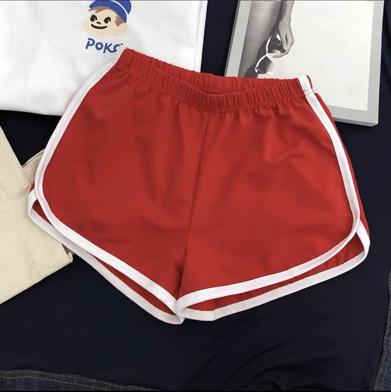 

Женские повседневные летние дышащие шорты – Модные, универсальные, свободного кроя шорты-бермуды XXL красный