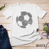 US American Flag Football Patriotic Soccer  Unisex T-shirt