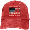 Hump Day Camel Baseball Cap Washed Denim Distressed Casual Adjustable Dad Hat for Unisex