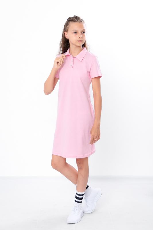 Stylish Girls’ Polo Dress – Comfortable Fit & Short Sleeves, Summer, 6211-091 HC