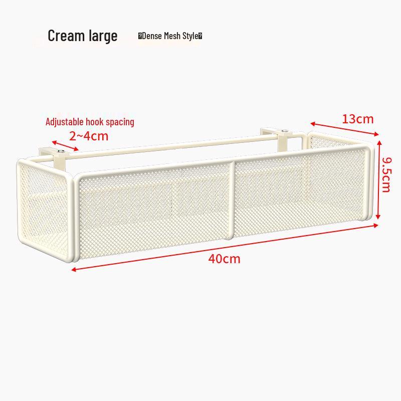 Adjustable Dormitory Bedside Hanging Storage Basket & Rack