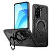 For Xiaomi Redmi A5 4G (171.7mm)/Poco C71 4G Case Compatible with MagSafe Military Protection PC+TPU Kickstand Phone Cover