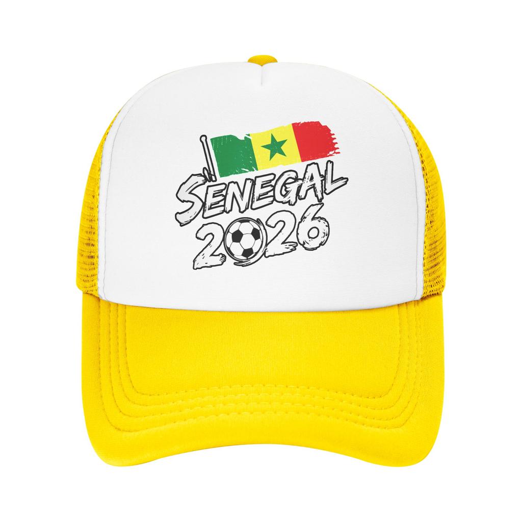 Summer Sun Hats Senegalese Flag Senegal Soccer Baseball Cap Hip Hop Hats Summer UnisexTeens Outdoor Sport Snapback Cap