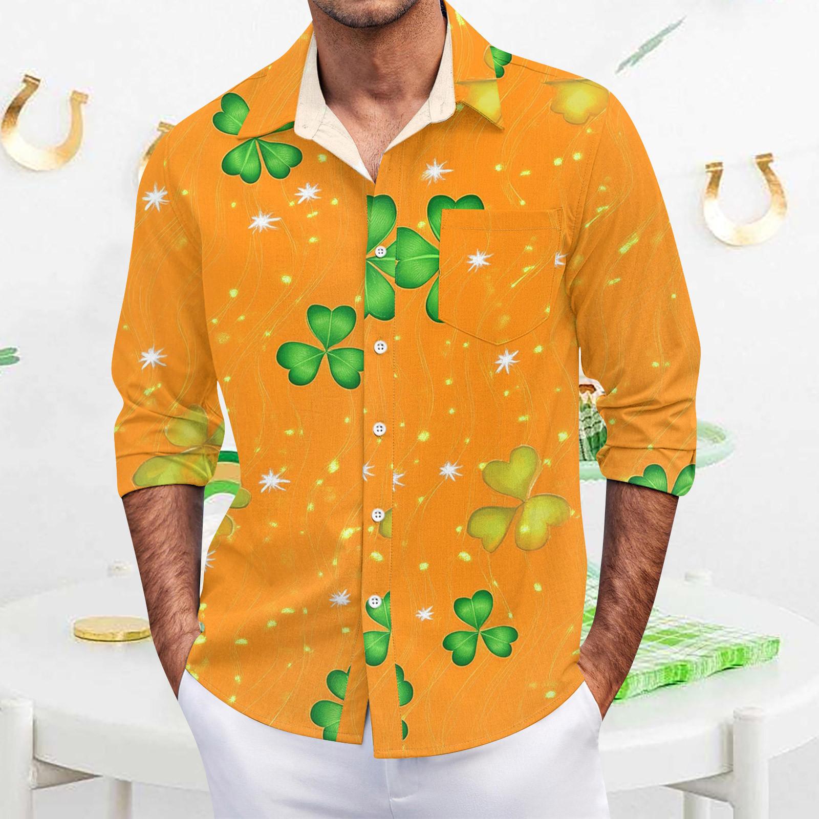 

Мужская летняя новая свободная рубашка с длинным рукавом с принтом, кардиган, пляжная рубашка M жёлтый