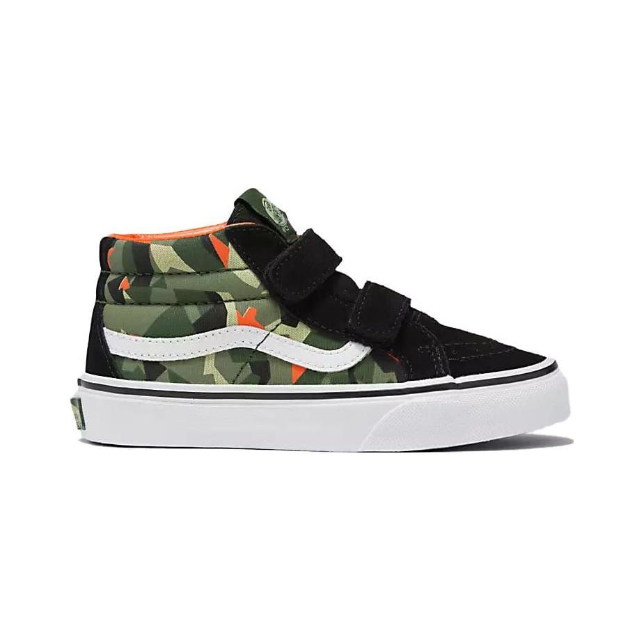 Vans Sk8 -Mid Reissue V Kids 'Geo Camo Black' VN00018TBOQ
