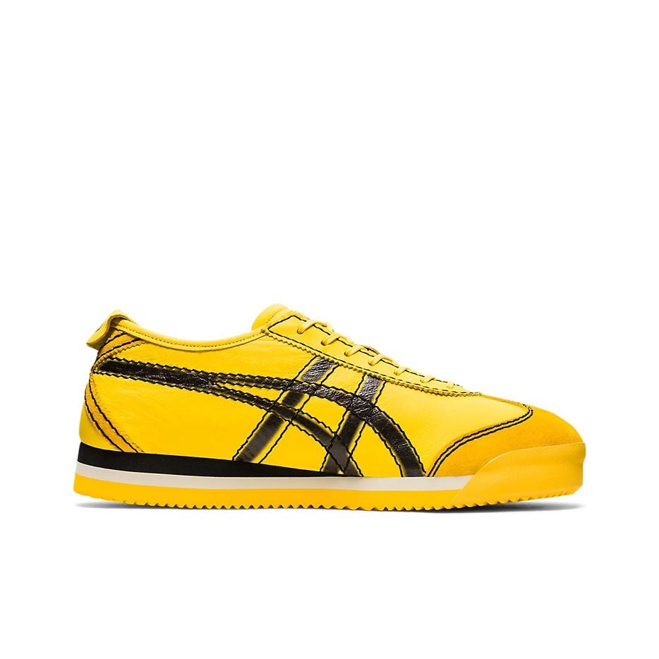 ONITSUKA TIGER Mexico 66 Wygodne Wytrzymałe Niskie Sneakersy Lifestyle Unisex Żółte 1183B543-750