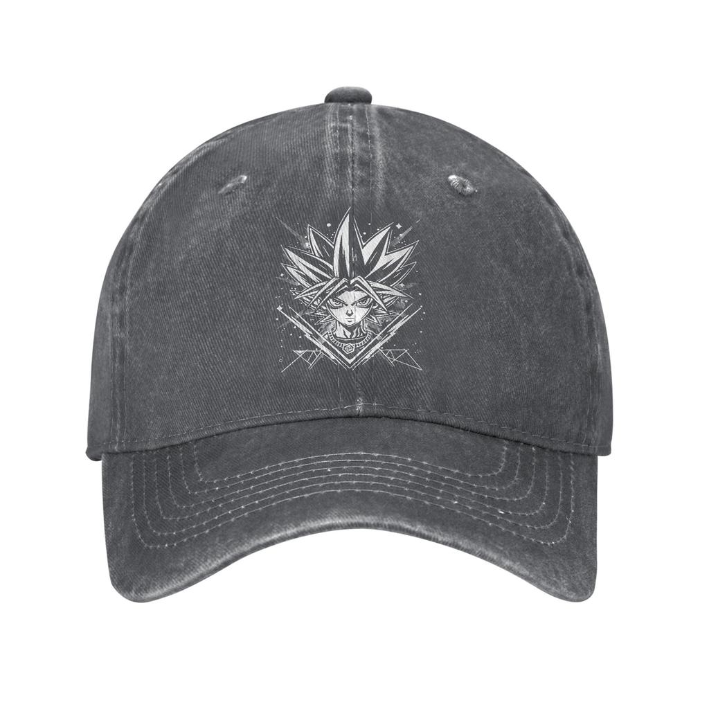 YuGiOh Gioco Yami Yugi Cappellini Stampati per Uomo Donna Cotone Cappellino Trucker Copricapo Casual Cappellino da Baseball Regolabile