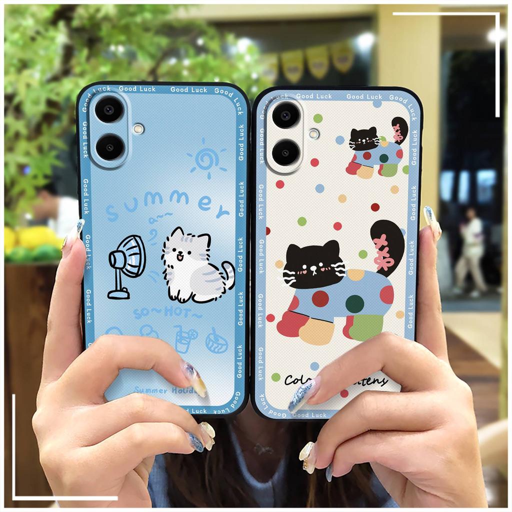 TPU Silicone Phone Case For Samsung Galaxy A06/SM-A065F/M Cute Shockproof Full Wrap Waterproof Phone Pouch Back Cover