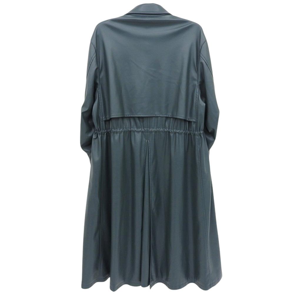 Education from Youngmachines Excellent condition synthetic leather coat for men, blue-green, size L, made in 2011 coat L Blue greenUsed