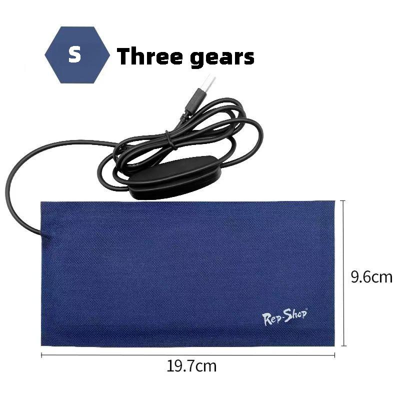 Elektrischer Thermostat Wasserdicht Terrarium Heizung Mit USB-Stecker Reptilien Heizmatte 7,5W 5W 3,5W Keimling Controller 1,25 m Lang