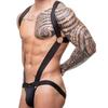 Men's Triangle Suspenders with Erotic Shoulder Straps - Trendy, Sexy Underwear
