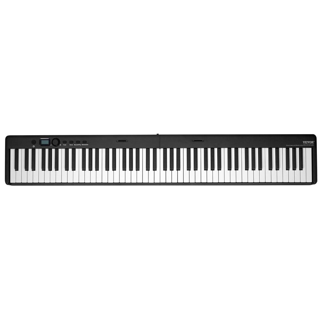 88 Key Folding Keyboard Piano Portable Foldable Bluetooth MIDI with Stand