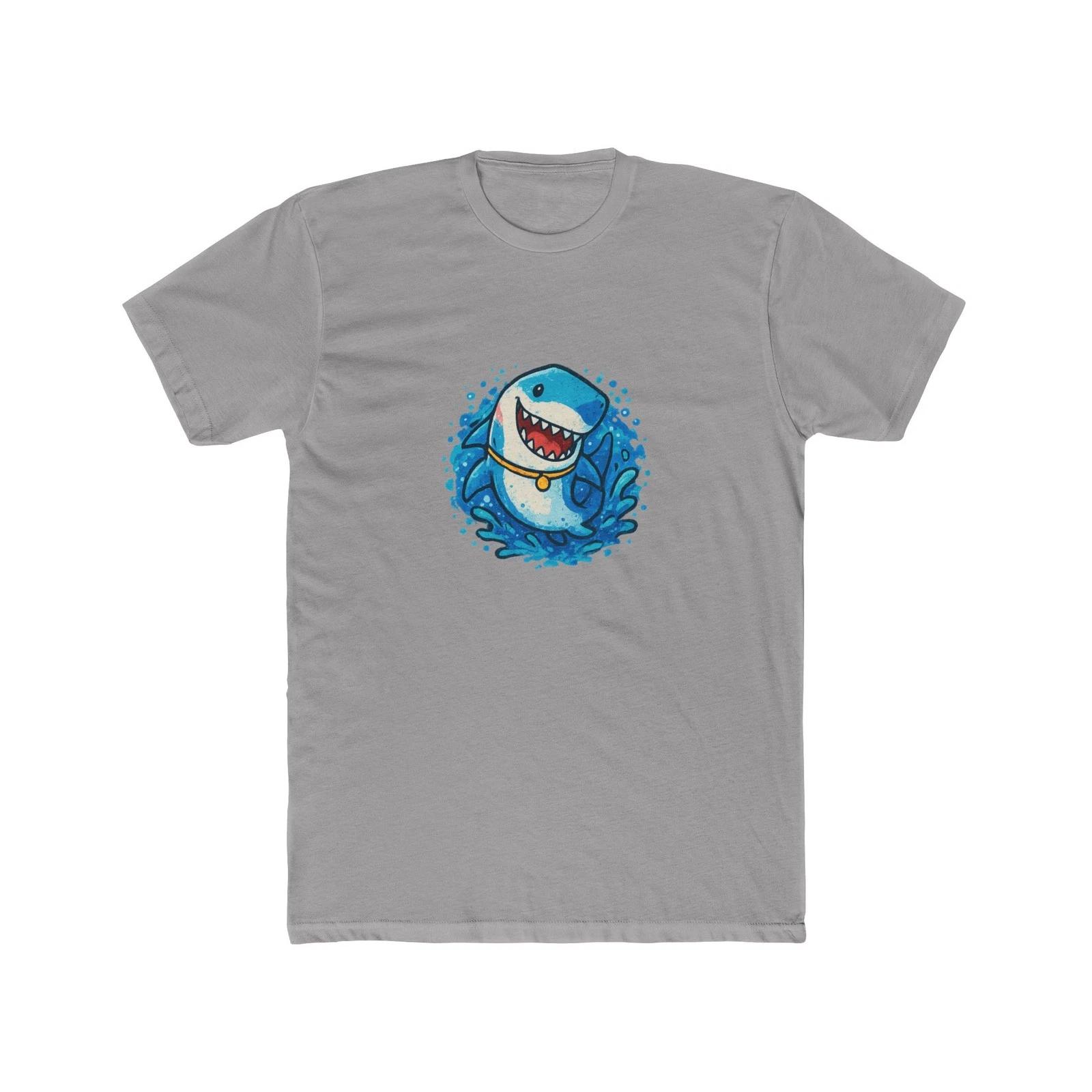Jeff the Land Shark Funny Cartoon T-Shirt XL