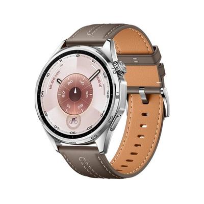 Smartwatch Huawei Watch GT6 46mm Grau Leder
