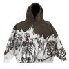 Y2K Millennium Style Round Neck Skeleton Sweater Couple's Autumn and Winter New Long Sleeve Skull Head Coat