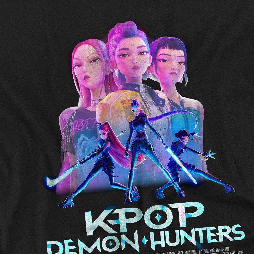 K-Pop Demon Hunters Unisex Adult Huntr/X Poster T-Shirt