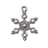 Snowmen Charms Snowflake Pendants For Winter Christmas Themed Jewelry