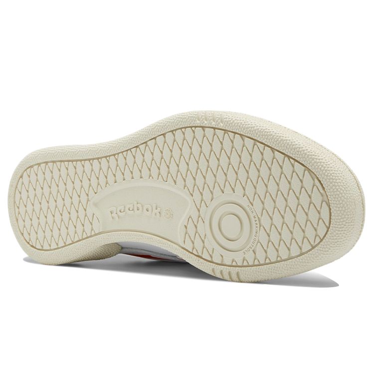 Reebok Club C Revenge White Seaport Teal Herren Sneakers Schuhe-Weiß Pump-Orange GX0385