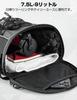 KEMIMOTO Motorcycle Seat Bag with Expandable Seat Cowl and Divider Day Trip for Silver Capacity, 7.5-9L Capacity, Style, Water-Repellent Waterproof,