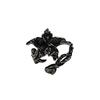 Light Luxury Dark Flower Opening Ring Personality Ring High Fashion Niche High Sense Index Finger Ring