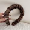 Winter and Autumn Velvet Beaded High-crown Hairband with Fluffy Bristles - A Versatile Hairband That Suits Any Style, Exuding An Elegant Air.