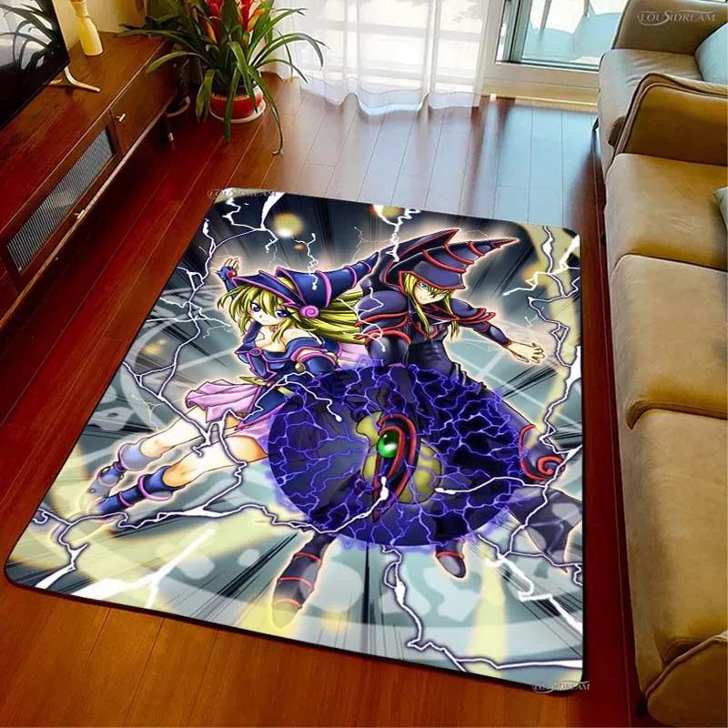 Dark Magician Carpet for Living Room Bedroom Rug Door Kitchen Kid Unslip Floor Mats Birthday gift photography props Alfombra Rug