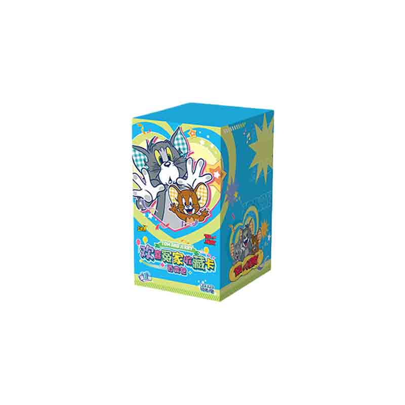 Originální karty Tom a Jerry HuanXiYuanJia Baibian Balíček Sběratelské karty z animovaných seriálů Periferní hračky Dárky