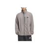 adidas Comfortable Casual Versatile Solid Color Fleece Jacket Unisex Outerwear KF5238