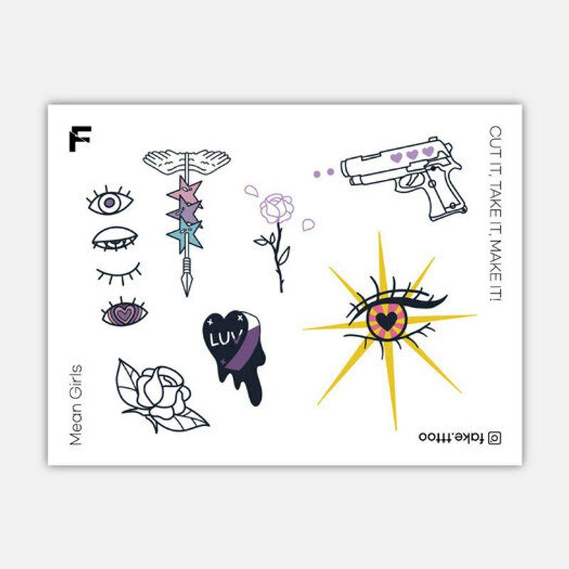 

FAKE.TTT Shotgun Tattoo Sticker one