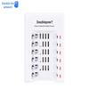Smart Double Battery Charger No. 5 with Light Change, 6 Slots for 1.2V AA/AAA Batteries