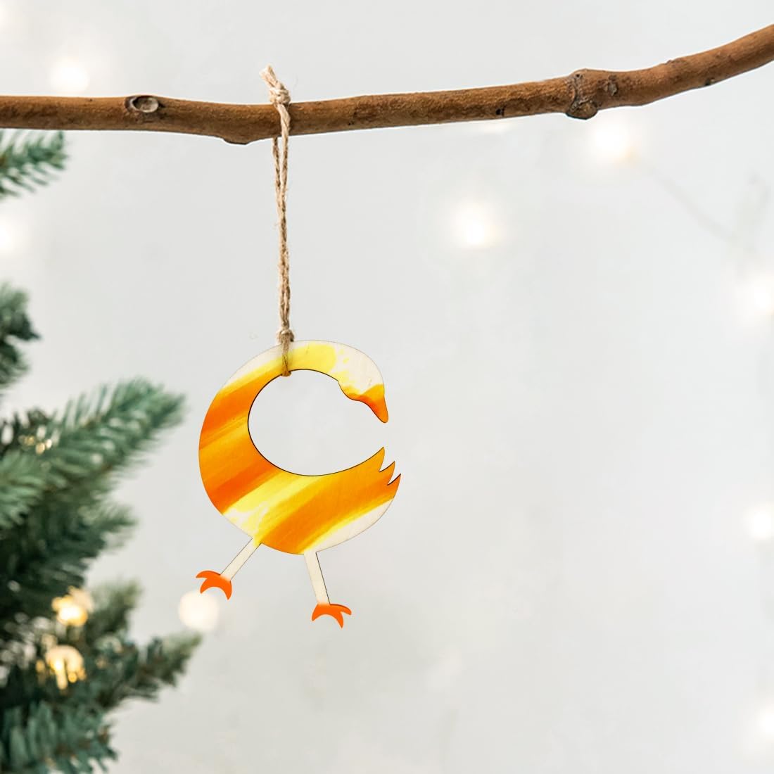 30 шт. 4-дюймовые деревянные вырезки птицы Санкофа Необработанные деревянные поделки в виде птицы Санкофа Деревянные подвесные украшения в виде птицы Санкофа Поделки из дерева «Птица Санкофа» своими руками Бирки для подарков «Птица Санкофа»