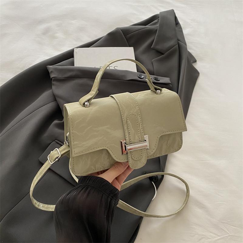 Fashionable Small Square Handbag For Women Stylish Daily Use Versatile Shoulder Bag