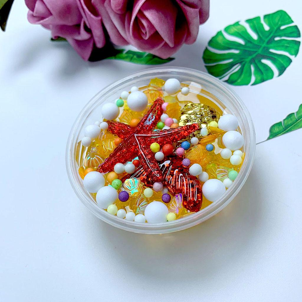 Havfruehale Slime Leke Gave Barn Leke Leire Gjørme for Kunst Håndverk