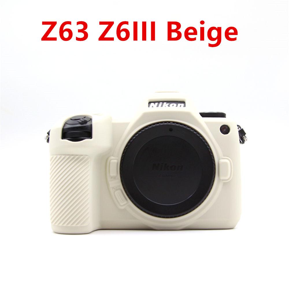 Weiche Silikon-Schutzhülle für Kamera, Schutzhülle für Nikon Z50 Z50II Z5 Z6 Z7 Z6II Z7II Z6III Z63 Kameratasche Gummi-Haut