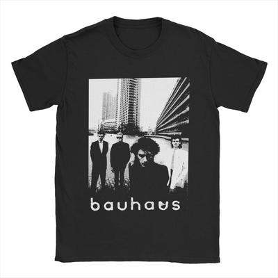 Bauhaus T Shirts Men's 100% Cotton Unique T-Shirts Crew Neck Tees Short Sleeve Tops Summer