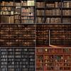 Vintage Bookshelf Backdrop – Photography Wall Decor, Ideal For Photographic Studio & Photo Wallpaper Props-Tapestry