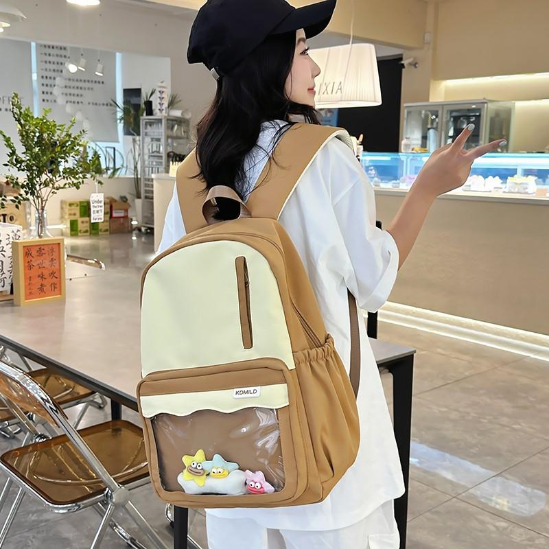Cute Cartoon Backpack Student Schoolbag Girls Large Capacity Backpack