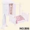 Non-Toxic Forest Animal 1/12 Dollhouse Furniture Bedroom Kitchen Bathroom Set Miniature Simulation Dolls Accessories Diy Toys Children