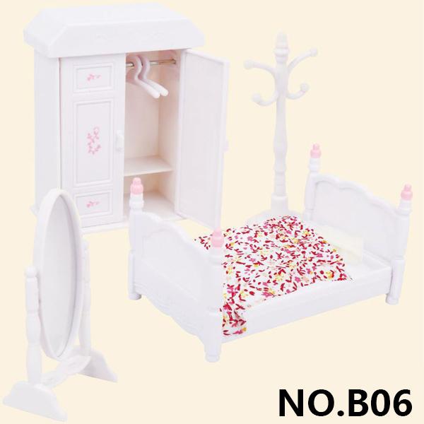 Non-Toxic Forest Animal 1/12 Dollhouse Furniture Bedroom Kitchen Bathroom Set Miniature Simulation Dolls Accessories Diy Toys Children