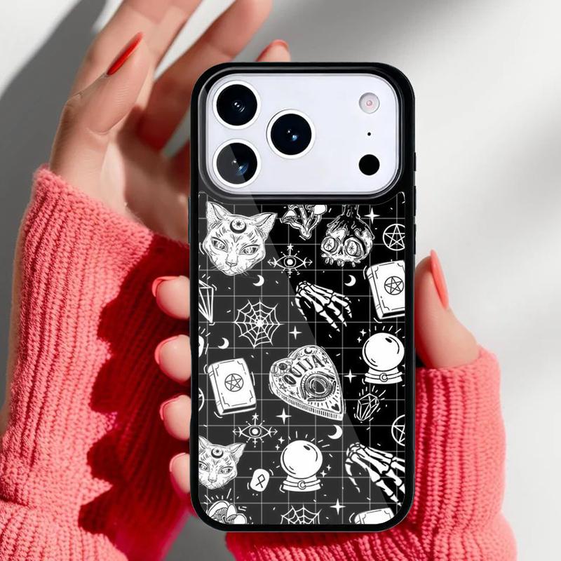 

Ouija card Phone Case for iPhone 17 Air 16e 15 14 13 Pro Max Back Cover for 12 11 Pro Coque iPhone Air