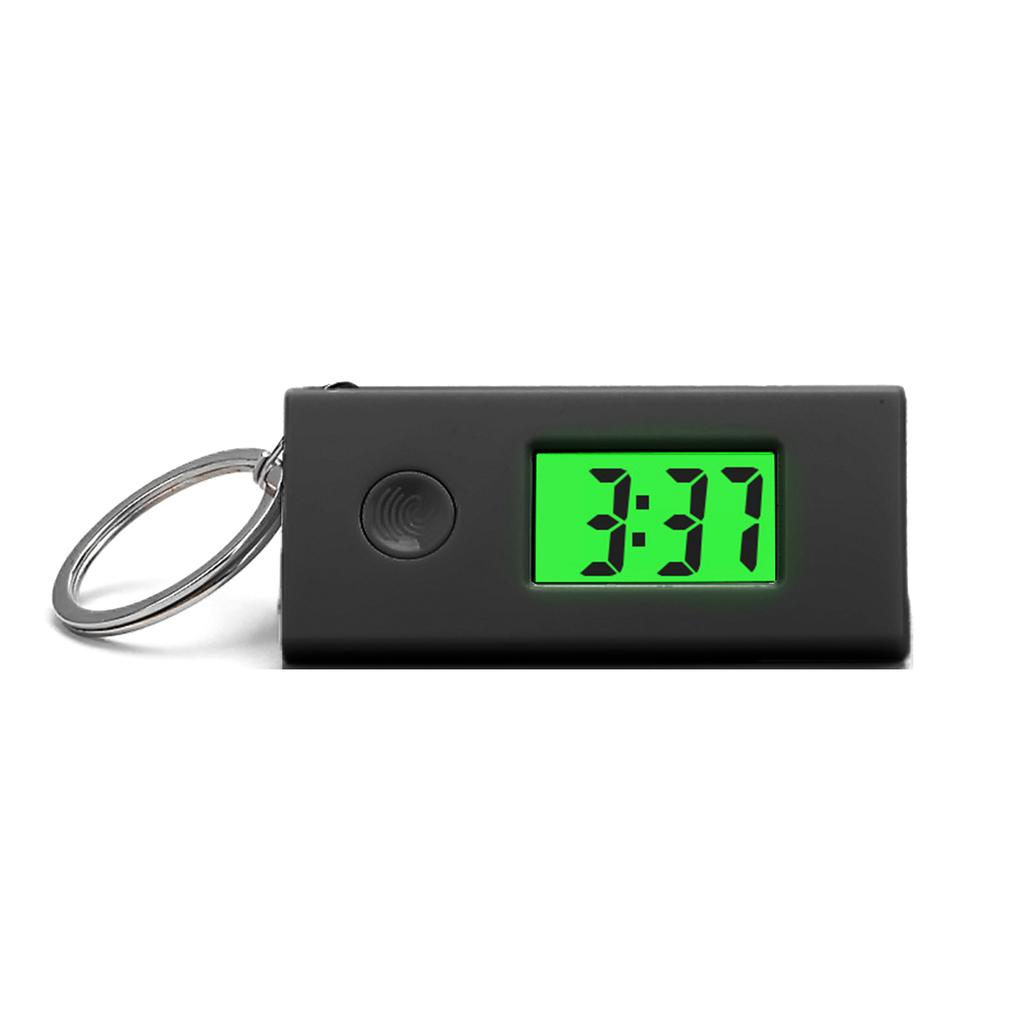 Sleek Electronic Watch with Luminescent Feature Student Time Table Keychain Designed for Exams Work & Outdoor Adventures