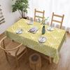 Great Wave Off Kanagawa Vintage Japanese Tablecloth Rectangular Waterproof Table Cover Cloth for Dining Room