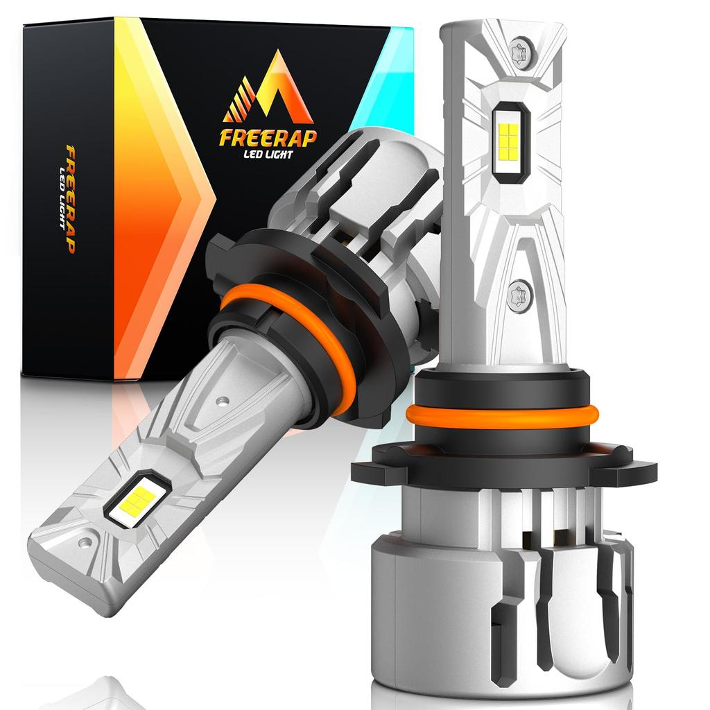 9012 LED Headlight, Fog Light, Explosive Light, White, 6,500 K, Compatible with Vehicle Inspection,